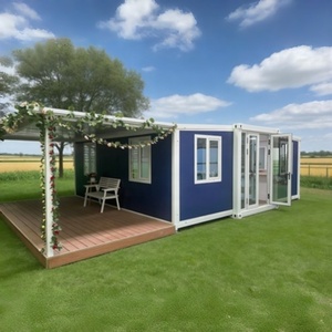 Casa Contenedor Expandible de Doble Cara a Prueba de Termitas para Edificio de Oficinas en el Sudeste Asiático Tropical, Diseño Moderno, Resistente a los Rayos UV - Product Image 1