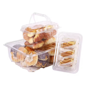 Cajas de Almacenamiento de Plástico PET Blanco Reciclable, Aptas para Alimentos, para Pasteles de Luna - Product Image 6