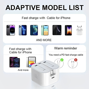 <span class=keywords><strong>Adaptateur</strong></span> de <span class=keywords><strong>prise</strong></span> pliable PD20W UK 20W Type-C <span class=keywords><strong>Adaptateur</strong></span> de téléphone approprié Chargeur PD - Product Image 5