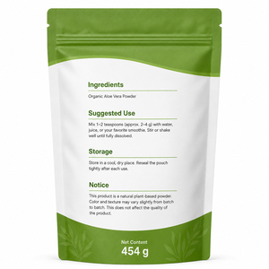 Enzymes, prébiotiques, complément naturel, extrait vert, complexe D3 K2, glycinate de magnésium 1160 mg, poudre d'huile d'aloe vera, sans produits laitiers - Product Image 6