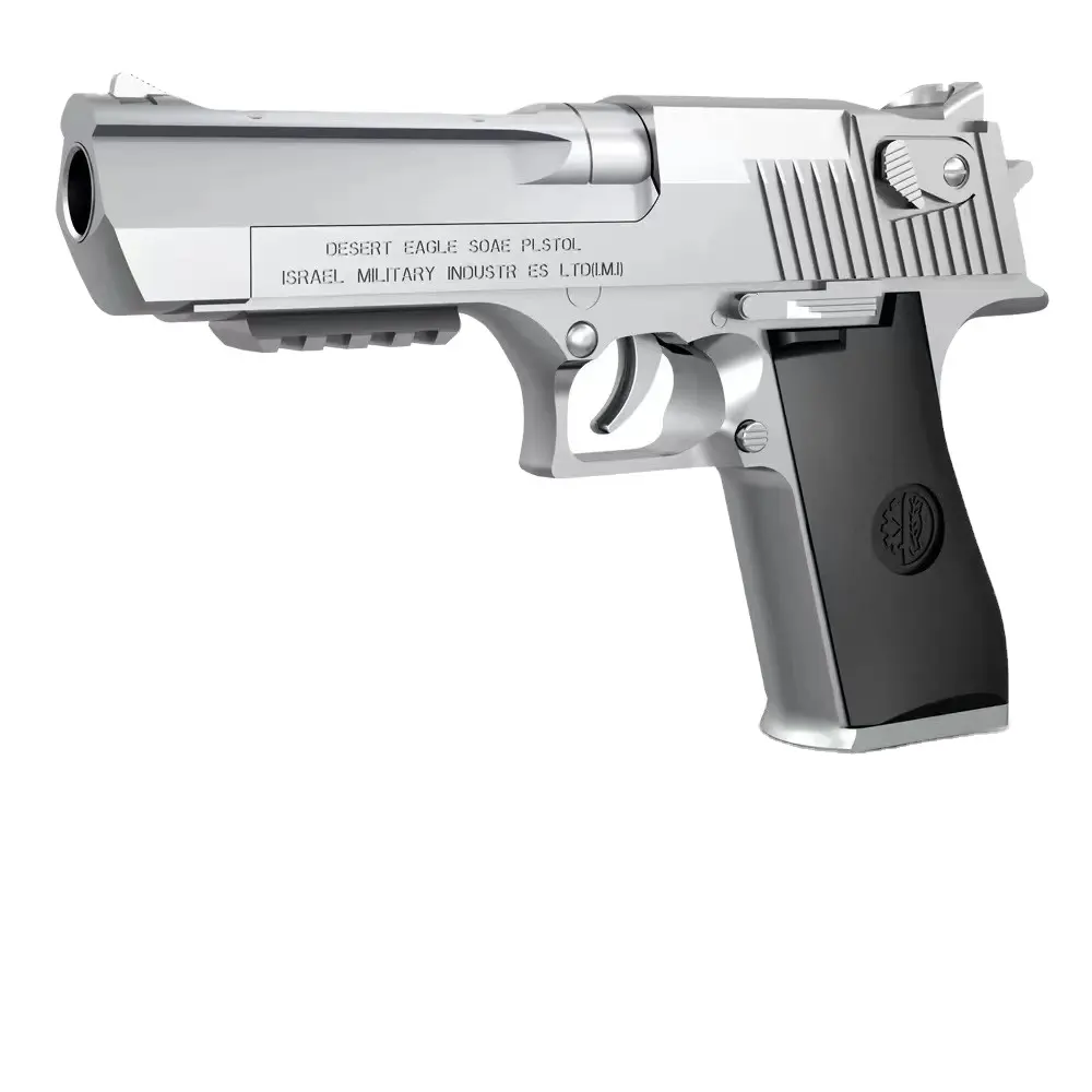2023 Novo M1911 Glock Soft Bullet Toy Gun Shell Ejeção Espuma Dardos Blaster Pistola Airsoft Manual Arma Com Silenciador Para Criança Adulto