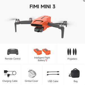 Fimi X8 Mini <span class=keywords><strong>3</strong></span> combo bay không người lái cho người mới bắt đầu bay không người lái 4K GPS 9km Khoảng cách điều khiển đổi mới công nghệ - Product Image 2