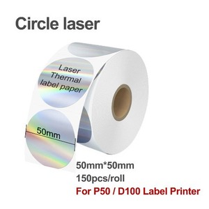 Thermal <b>Label</b> Paper Waterproof Oil Proof Heat Resistant Matte Self Adhesive Rectangular For Logistics Retail <b>Packaging</b> <b>Labels</b> - Product Image 3