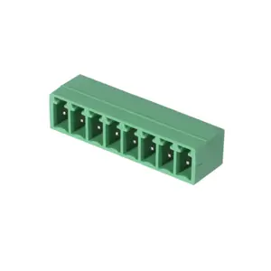 Straight pin socket pitch 3.5mm 2P 3P 4P 5P 6P pitch pluggable terminal blocks