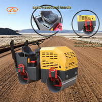 Machine de compactage industriel de 2.5 tonnes 3 tonnes 4 tonnes Mini rouleau d'asphalte vibrant pour le nivellement du parking