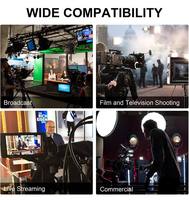 Système de transmission vidéo sans fil 1TX 4RX 820FT/250 mètres HDTV en ABS+PC pour caméras vidéo et diffusion en direct en extérieur