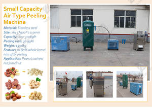 Roosteren productielijn pindakaas lijn droge type pinda rode huid verwijderen geroosterde aardnoten peeling machine - Product Image 6