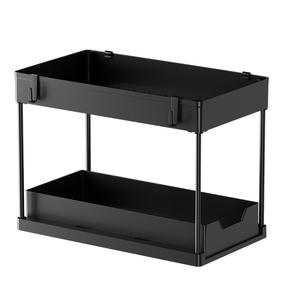 Organizador de Cajones para Fregadero Estilo Japonés, Rectangular, Multifuncional, Estante de Almacenamiento para Cocina, Profundidad de 8-11.9 Pulgadas - Product Image 4