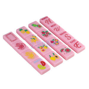 Logotipo personalizado 160 Azulejos Mah Jong Juego Acrílico Domino Chino American Mahjongg Set Mahjong Azulejos con espacio en blanco - Product Image 3