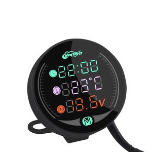 Reloj de visualizaci&amp;oacute;n de bater&amp;iacute;a de visi&amp;oacute;n nocturna Led a prueba de agua medidor de motocicleta - Product Image 1
