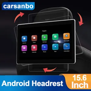 15.6 इंच headrest एंड्रॉयड 11 टच स्क्रीन मॉनिटर के साथ 4G सेलुलर डाटा