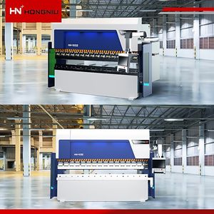 HN Mini machine à cintrer les tôles automatique au laser Presse <span class=keywords><strong>plieuse</strong></span> <span class=keywords><strong>hydraulique</strong></span> CNC avec moteur central et composants de pompe - Product Image 2