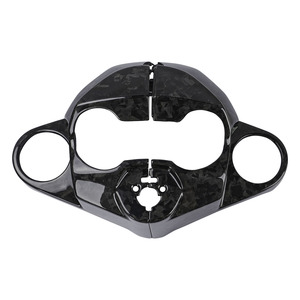 Copertura Chiave in Fibra di Carbonio Forgiata Lucida per <span class=keywords><strong>Harley</strong></span> <span class=keywords><strong>Davidson</strong></span> 2024-2025 Street Glide (FLHX) Road Glide (FLTRX) CVO Road Glide ST - Product Image 3