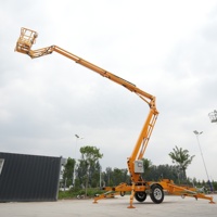 Plateforme élévatrice mobile de 14 m pour l'élagage des arbres et les travaux d'arboriculture