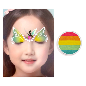 <span class=keywords><strong>Peinture</strong></span> pour le visage et le corps pour enfants en gros, 5 couleurs nacrées, kit de <span class=keywords><strong>peinture</strong></span> professionnel non toxique à <span class=keywords><strong>base</strong></span> d'eau, pour Halloween, théâtre, OEM - Product Image 2