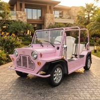 Nouvelle conception de voiturette de golf électrique MOKE avec batterie au lithium 96V pour les concessionnaires mondiaux