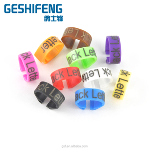 100Pc Open Plastic Clip Genummerd 10Mm Duivenbanden Plastic Clip Vogelring Met Serienummer 1-100 - Product Image 6