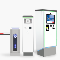 Borne de stationnement intelligente avec interphone et caméra, écran tactile 19 pouces, pour aéroports et parkings, borne de paiement automatique en libre-service