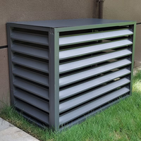 Fabricant de persiennes de fenêtre en aluminium réglables sur mesure, durables et résistantes aux intempéries pour la ventilation des bâtiments
