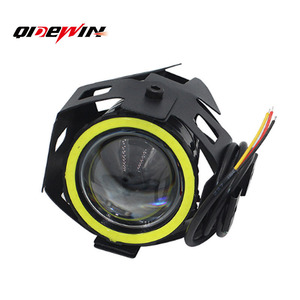 ไฟสปอร์ตไลท์มอเตอร์ไซค์ Qideguan U7 12-24V LED เลนส์คอนเดนซิ่ง IP67 ไฟหน้าความสว่างสูง - Product Image 5