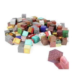 Creative Montessori Magnetic <b>Building</b> Cubes STEM Sensory Educational Plastic Construction Learning <b>Blocks</b> Gift Set Children - Product Image 4