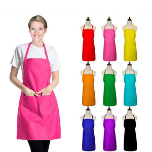 Tablier de Chef Personnalisé Unisexe Rose avec 2 Poches pour Cuisine, Barbecue, Dessin, Cuisson – Vente en Gros - Product Image 2