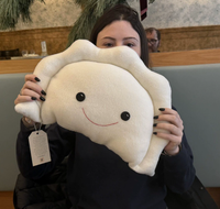 Peluche personnalisée nouveau style « Dumpling Polonais », adorable coussin en peluche « Dumpling », vente en gros