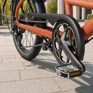 Bicicleta de Carga Compacta OEM de 20 Pulgadas con Cuadro de Aluminio, 8 Velocidades y Frenos de Disco Hidráulicos para Venta al Por Mayor - Product Image 4
