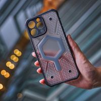 Étui de téléphone magnétique en PC rigide de haute qualité pour iPhone 17 Pro Max 16 avec protection de l'objectif de l'appareil photo