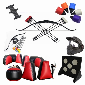 Migliore vendita 2024 10 persone gonfiabile <span class=keywords><strong>tiro</strong></span> con l'arco bunker 12 pezzi set completo per adulti e bambini <span class=keywords><strong>tiro</strong></span> con l'arco giochi gonfiano campo bunker - Product Image 4