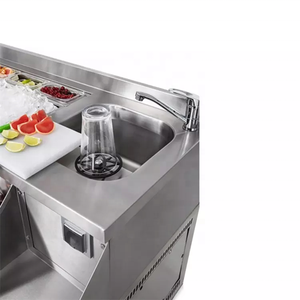 Tủ Lạnh Quầy Trưng Bày Salad Thương Mại Tủ Lạnh Quầy Bar Salad Pizza - Product Image 2