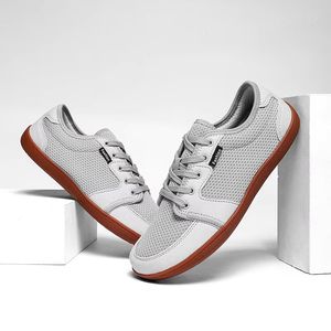 Chaussures décontractées pour hommes à largeur étendue, nouvelle maille respirante légère, souples, à lacets, pour le printemps, l'automne et l'hiver - Product Image 6