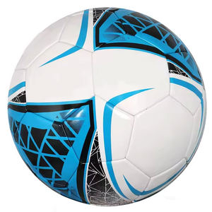 Balón de Fútbol de PU Duradero, Ecológico, Ligero y de Alta Calidad, Personalizado con Impresión Multicolor, Cosido a Mano en PVC - Product Image 4