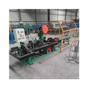 High Quality Double Wire Twisted Barbed Wire Making Machine