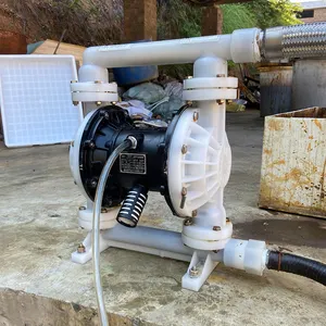 Small Diaphragm Pump Pneumatic Aluminum Alloy Double Diaphragm Industrial Delivery Liquid Pump