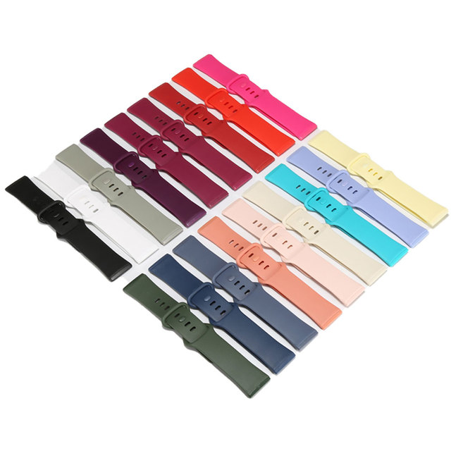 Replacement Wrist Strap for Fitbit Versa 3 Smart Watch Band for Fitbit Sense Wristband Sport Soft Silicone Straps
