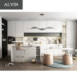 Alvin mối bằng chứng hình chữ L dụng cụ nhà bếp bên trong tủ cho biệt thự