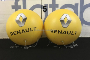 Inflador de globos de helio con logotipo personalizado, Bola de cielo de aire volador, esfera inflable, globo de helio - Product Image 2