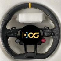 Volant en cuir pour Volkswagen Golf pour Volkswagen Golf 5 6 GTI Golf R MK7 pour VW Polo GTI Volant de haute qualité