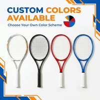 Raqueta de Tenis de Aluminio de Alta Calidad sin Vibraciones con Empuñadura de Aluminio para Sesiones Largas y Cómodas