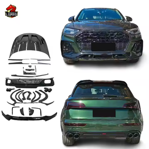 ชุดแต่งคาร์บอนไฟเบอร์สำหรับ AUDI <span class=keywords><strong>Q5</strong></span> อัพเกรดเป็นสไตล์ <span class=keywords><strong>S</strong></span> ประกอบด้วยลิ้นกันชนหน้า ดิฟฟิวเซอร์ ฝากระโปรง ซุ้มล้อ สปอยเลอร์ - Product Image 2