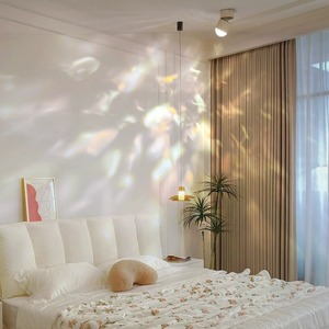Water Ripple Ambient Spotlight <b>Led</b> Wall Lamp 120 Degree Beam Angle <b>Surface</b> <b>Mount</b> Entryway Hallway <b>Light</b> - Product Image 1