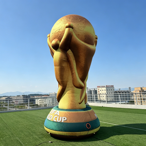 Trofeo de Fútbol Inflable Gigante, Réplica de Trofeo de la Copa Mundial Inflable, Accesorio Publicitario para Exteriores - Product Image 6