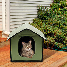 Casas <span class=keywords><strong>para</strong></span> Mascotas Ecológicas, Impermeables, Resistentes a la Nieve y al Frío, con Aislamiento Térmico, de Tela Oxford, <span class=keywords><strong>para</strong></span> Todas las Estaciones - Product Image 5