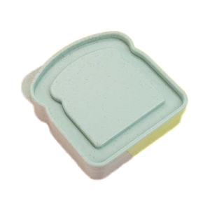Boîte à lunch rigide oblongue haut de gamme, étanche, avec compartiment à pain et rangement pour toasts, idéale pour les sushis et les articles de cuisine - Product Image 4