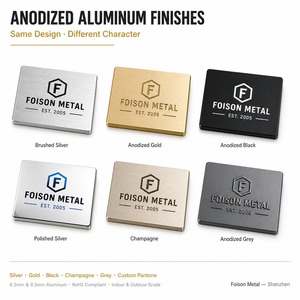 Adesivi Metallici per Produzione a Contratto, Badge Metallici di Alta Qualità per Elettronica, Adesivi con Logo in Metallo, Adesivi Personalizzati - Product Image 5