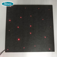 Panneaux de plafond en fibre optique à motifs personnalisés, étoiles lumineuses, panneaux de plafond LED pour cinéma maison