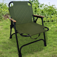 Chaise lune pliante portable en acier, confortable et robuste, pour l'extérieur, la plage, le camping, les pique-niques, l'escalade, les événements commerciaux et les stands.