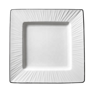 Chaozhou Factory Luxury Bone China Dinner <strong>Plate</strong>, <strong>Square</strong> <strong>Plate</strong> <strong>Set</strong> - Product Image 1