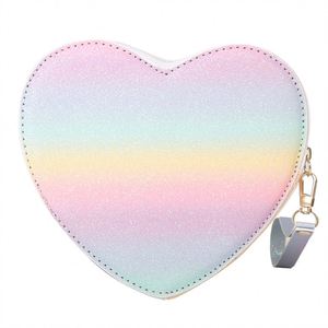 2023 Vintage Ladies' Handbag New Fashion Peach Heart-Shaped <b>Bag</b> Diamond Zipper Single Strap Portable Cute Heart-Shaped Hand - Product Image 6